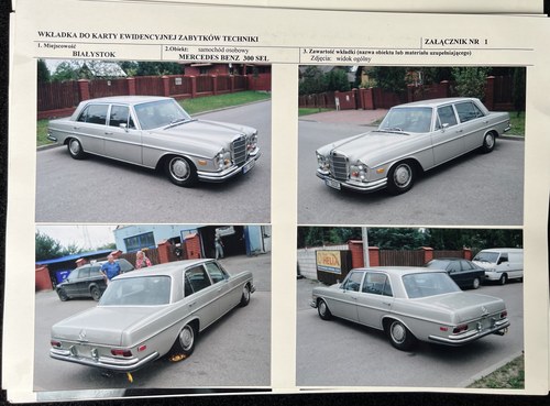 1969 Mercedes-Benz 300 SEL 2.8-litre Auto (W109) LHD à vendre (picture 203 of 215)