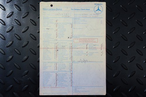 1989 Mercedes-Benz 300 SL Auto (R107) Te koop (foto 180 van 188)