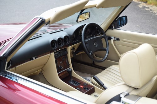 1989 Mercedes-Benz 300 SL Auto (R107) Te koop (foto 44 van 188)