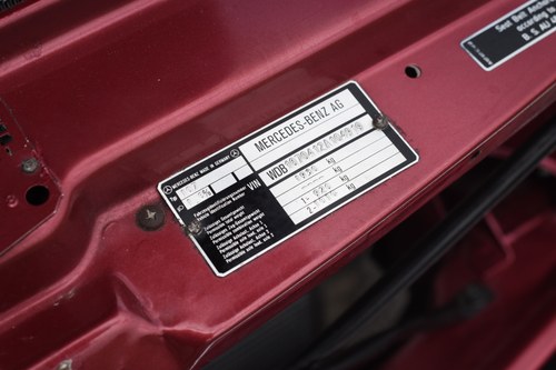 1989 Mercedes-Benz 300 SL Auto (R107) Te koop (foto 137 van 188)