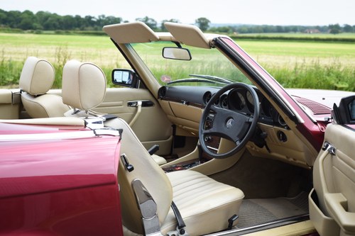 1989 Mercedes-Benz 300 SL Auto (R107) Te koop (foto 42 van 188)