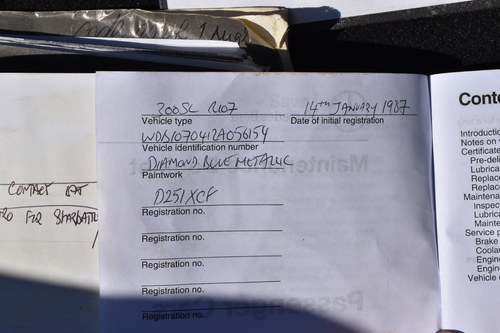 1987 Mercedes-Benz 300 SL (R107) En venta (imagen 163 de 183)