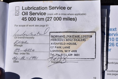 1987 Mercedes-Benz 300 SL (R107) En venta (imagen 168 de 183)