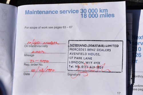 1987 Mercedes-Benz 300 SL (R107) En venta (imagen 167 de 183)