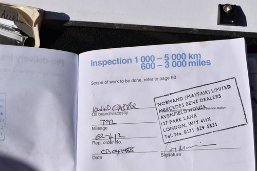 1987 Mercedes-Benz 300 SL (R107) En venta (imagen 165 de 183)