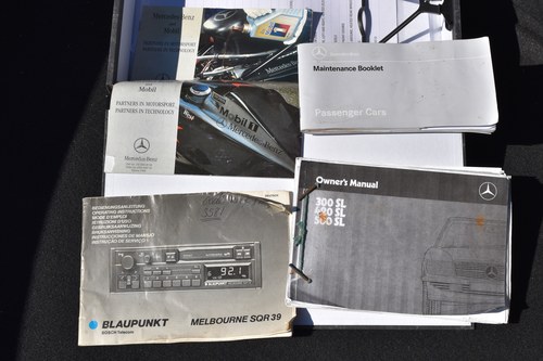 1987 Mercedes-Benz 300 SL (R107) En venta (imagen 162 de 183)