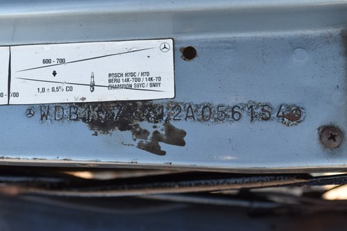 1987 Mercedes-Benz 300 SL (R107) En venta (imagen 138 de 183)