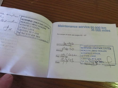 1987 Mercedes-Benz 300SL R107 Te koop (foto 52 van 65)