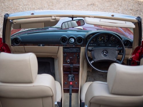 1987 Mercedes Benz 300 SL (R107) In vendita (immagine 34 di 253)