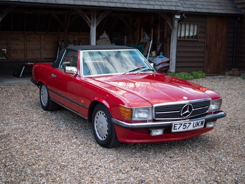 1987 Mercedes Benz 300 SL (R107) In vendita (immagine 12 di 253)