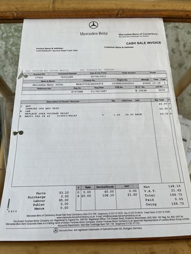 1987 Mercedes Benz 300 SL (R107) In vendita (immagine 246 di 253)