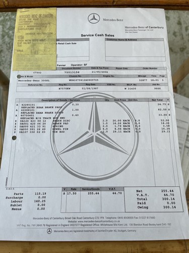 1987 Mercedes Benz 300 SL (R107) In vendita (immagine 250 di 253)