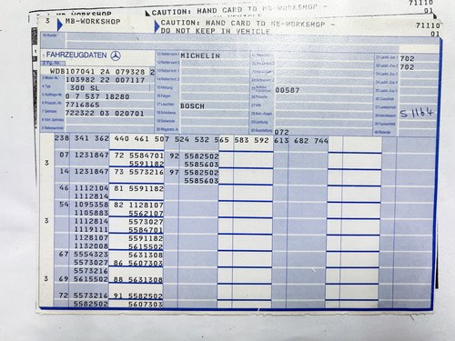 1988 Mercedes-Benz 300SL R107 In vendita (immagine 186 di 199)