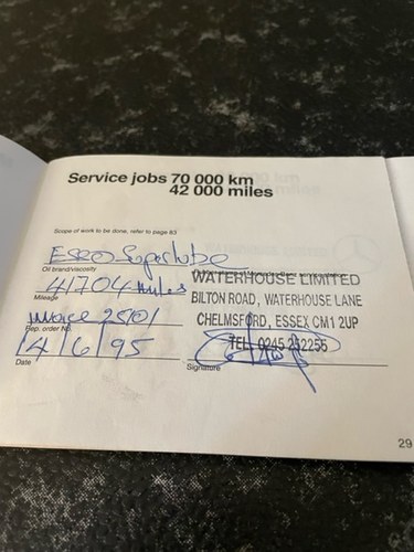 1992 Mercedes-Benz SL300 R129 For Sale (picture 171 of 177)