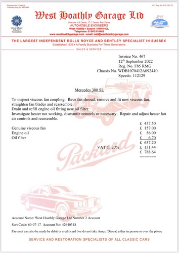 1988 Mercedes-Benz R107 300SL zum Verkauf (Bild 233 von 236)