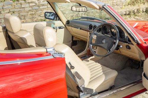 1988 Mercedes-Benz R107 300SL zum Verkauf (Bild 70 von 236)