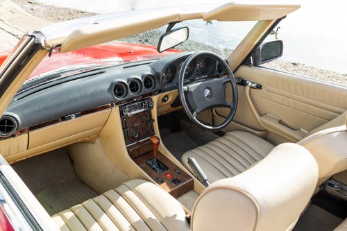 1988 Mercedes-Benz R107 300SL zum Verkauf (Bild 76 von 236)