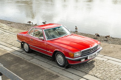 1988 Mercedes-Benz R107 300SL zum Verkauf (Bild 38 von 236)