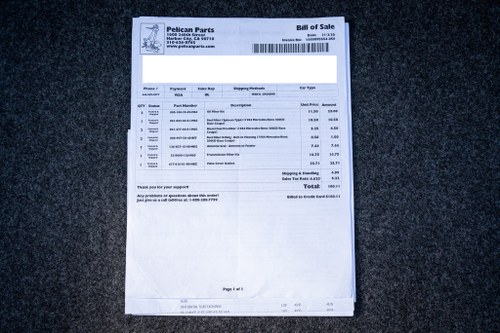 1984 Mercedes-Benz 300CD Turbo Diesel LHD In vendita (immagine 167 di 177)