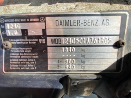 1988 Mercedes-Benz 300CE à vendre (picture 58 of 91)