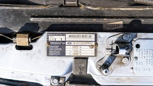 1993 Mercedes 300E-24 Auto W124 à vendre (picture 122 of 132)