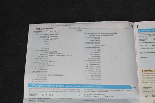 1992 Mercedes-Benz 300E (W124) zum Verkauf (Bild 161 von 161)