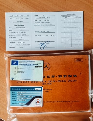 1965 Mercedes-Benz 300SEC (W112) LHD En venta (imagen 99 de 100)