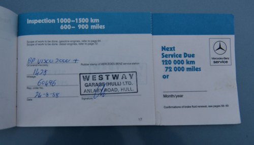 1988 Mercedes-Benz 300SEL W126 zum Verkauf (Bild 58 von 64)