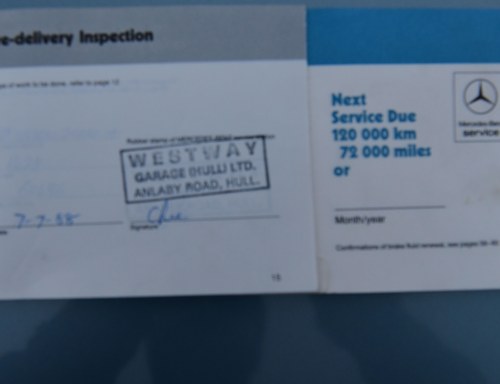 1988 Mercedes-Benz 300SEL W126 zum Verkauf (Bild 57 von 64)