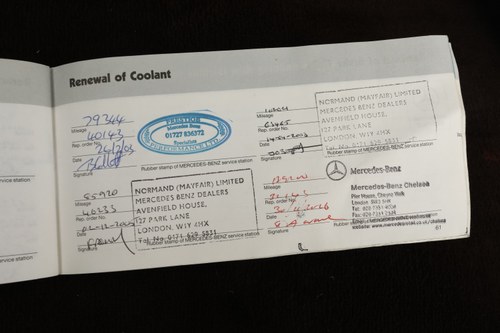 1986 Mercedes-Benz 300SL (R107) In vendita (immagine 167 di 176)