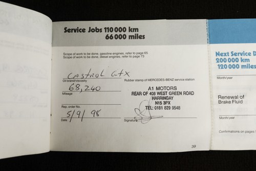 1986 Mercedes-Benz 300SL (R107) In vendita (immagine 156 di 176)