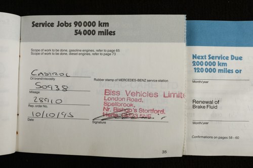 1986 Mercedes-Benz 300SL (R107) In vendita (immagine 153 di 176)