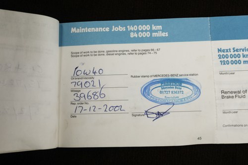 1986 Mercedes-Benz 300SL (R107) In vendita (immagine 159 di 176)