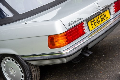 1989 Mercedes-Benz 300SL R107 à vendre (picture 81 of 134)