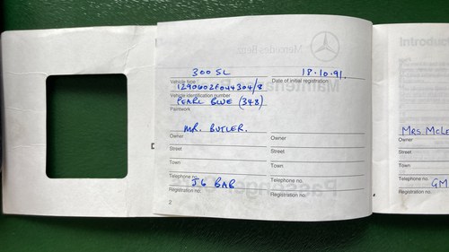 1991 Mercedes-Benz 300SL (R129) For Sale (picture 137 of 140)