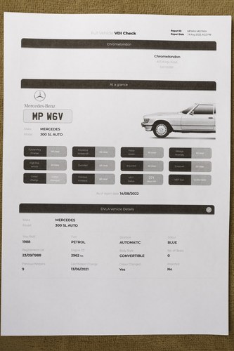 1988 Mercedes-Benz 300SL For Sale (picture 208 of 212)