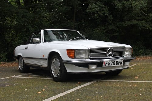 1989 Mercedes Benz R107 SL (300SL) Te koop (foto 3 van 108)