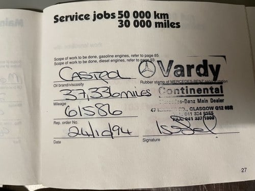 1992 Mercedes-Benz 300 SL (R129) à vendre (picture 147 of 154)