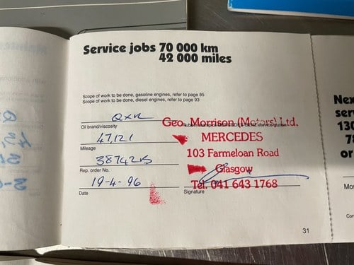 1992 Mercedes-Benz 300 SL (R129) à vendre (picture 152 of 154)