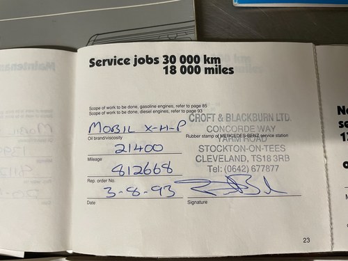 1992 Mercedes-Benz 300 SL (R129) à vendre (picture 145 of 154)