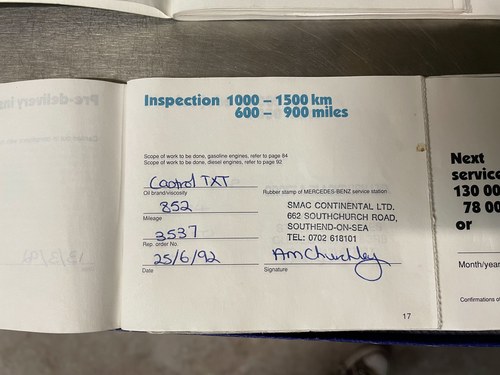 1992 Mercedes-Benz 300 SL (R129) à vendre (picture 142 of 154)