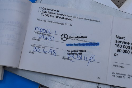 1993 Mercedes-Benz 300SL (R129) For Sale (picture 146 of 159)