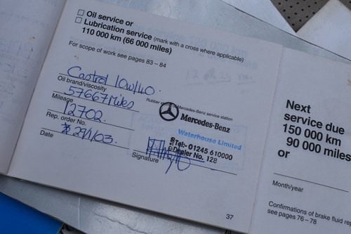 1993 Mercedes-Benz 300SL (R129) For Sale (picture 149 of 159)