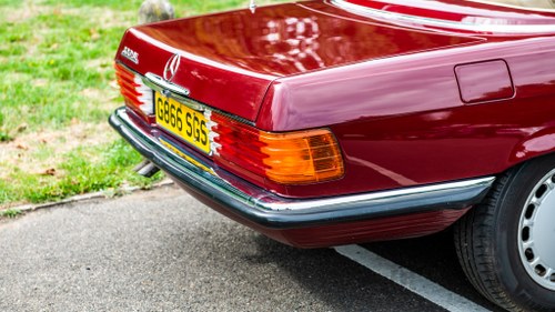 1989 Mercedes-Benz 300SL (R107) à vendre (picture 48 of 138)