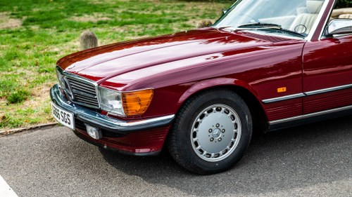 1989 Mercedes-Benz 300SL (R107) à vendre (picture 72 of 138)