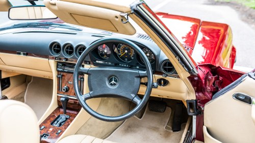 1989 Mercedes-Benz 300SL (R107) à vendre (picture 20 of 138)