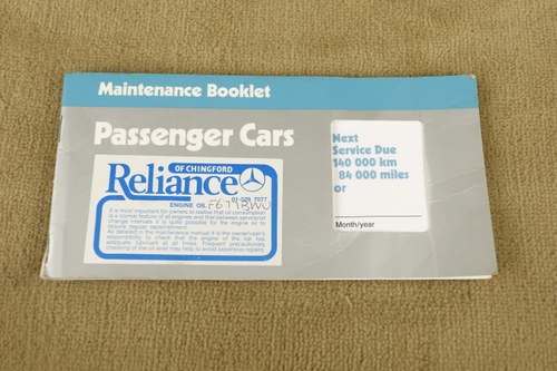 1988 Mercedes-Benz 300 SL (R107) In vendita (immagine 198 di 226)