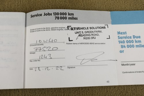 1988 Mercedes-Benz 300 SL (R107) In vendita (immagine 215 di 226)