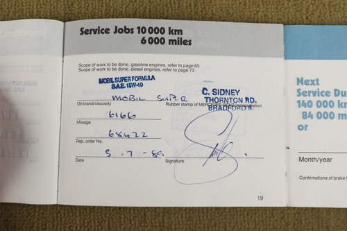 1988 Mercedes-Benz 300 SL (R107) In vendita (immagine 203 di 226)