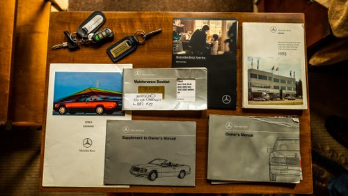 1993 Mercedes-Benz 320ce Cabriolet à vendre (picture 214 of 244)